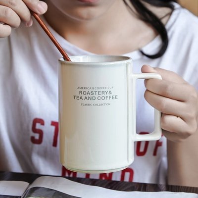 【熱賣精選】 創意美式掛耳咖啡杯 歐式茶具茶水杯子 簡約陶瓷馬克杯牛奶杯家用
