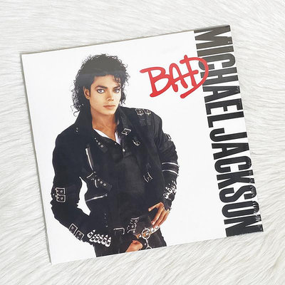 曼爾樂器 正版 邁克爾杰克遜專輯 Michael Jackson Bad LP黑膠唱片