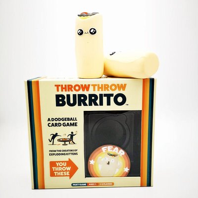 外貿暢銷新款throw throw burrito拋玉米卷游戲卡桌游紙牌