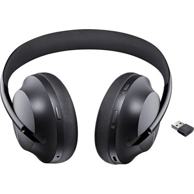 【WoW美國代購】Bose 700UC 黑色 專業耳罩式耳機 - 黑色帶 USB 適配器和藍牙