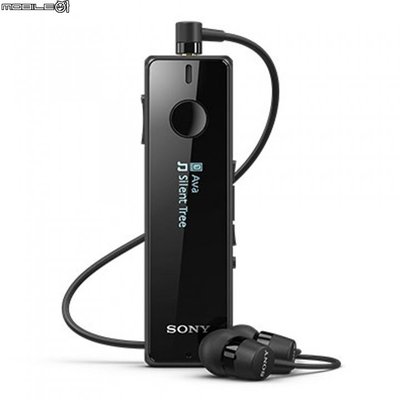 SONY 藍芽耳機 FM NFC MP3 快速配對 OLED面板 立體聲 領夾式 黑色 (SBH52 )