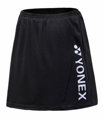 2020年 全新 YONEX  網球 羽球 褲裙 裙褲,吸溼排汗快乾材質 尺寸M ~ 3XL 黑白兩色 型號 9612