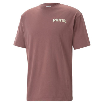 PUMA 流行系列P.Team短袖T恤 男性 裸色 素面 休閒衣 品牌服 百搭款 KAORACER 62248649