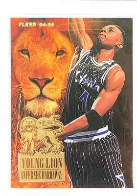 NBA老卡 94-95 Fleer Young Lion Insert #2(hardaway)