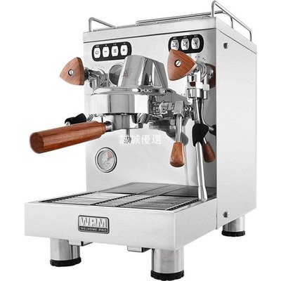 現貨熱銷-WPM惠家咖啡機KD-320家商用半自動意式濃縮現研磨一體