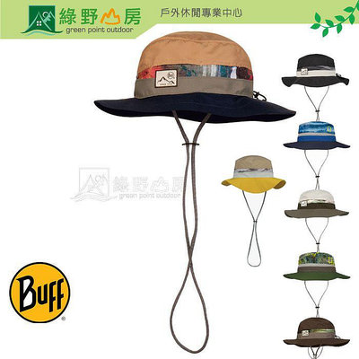 《綠野山房》  BUFF 西班牙 可收納圓盤帽 遮陽帽 抗UV 防曬 登山 健行 漁夫帽 booney hat 國家地理