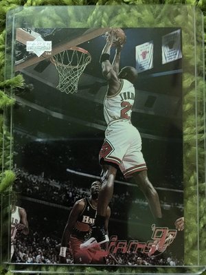 【美】Michael Jordan 1997 Upper Deck #139 NBA 球員卡 著12代 taxi 喬丹