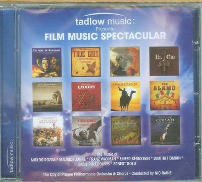 [原聲帶-Col]- "Tadlow Music: Film Music Spectacular"- 全新英版(189)