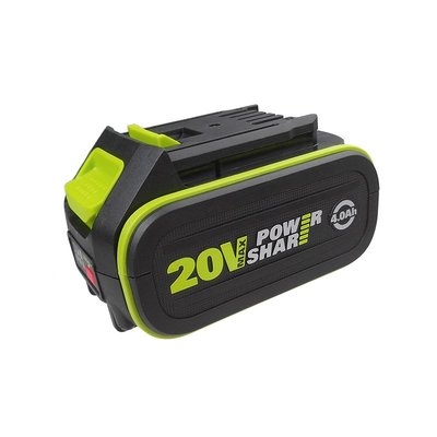新品超低價【WORX 威克士】20V 4.0Ah-綠 鋰電電池 WA3595