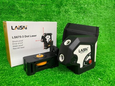 (含稅價)緯軒(底價8000不含稅)LAISAi LS675-3 三點綠光 雷射儀 板模,鋼架用比 PLS3強