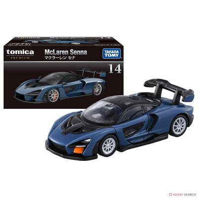 《GTS》純日貨TOMICA多美小汽車 PREMIUM 黑盒 NO14 McLaren 麥拉崙Senna白金12377