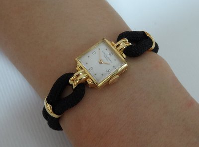 【讀冊人的老傢俬】百達翡麗 PATEK PHILIPPE 18k 黃k 手上鍊 機械 女錶 約1930年 老錶 古董錶