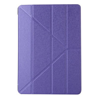 GMO 現貨 2免運Apple蘋果iPad Pro 11吋 2018 2019單鏡頭版蠶絲紋Y型皮套 紫色 保護套保護殼
