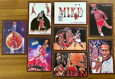 [NBA球卡] Michael Jordan Art Promotion Set (9)