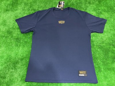 棒球世界 全新ZETT 本壘板金標短袖排汗練習衣BOTT826特價深藍色