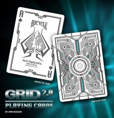 【USPCC撲克】Bicycle The GRID 2.0 PLAYING CARDS