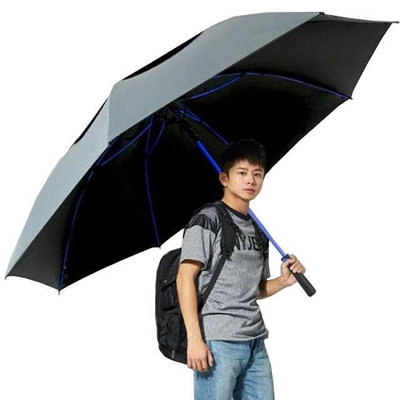【大雨傘 大傘 加大雨傘】2支賣1060元 全球最大自動傘 挺力巨型無敵傘 雙層傘 雙龍牌 高爾夫球傘 直傘 晴雨傘【小潔大批發】