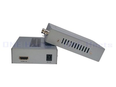 FHD影音300米延長 1對1 HDMI 轉網路延長器DT-7057 帝特 HDMI 轉BNC有線電視延長器 同軸延長器