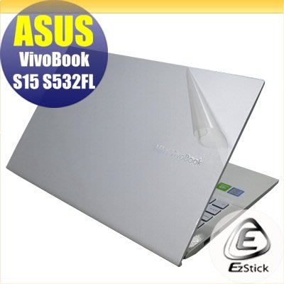 【Ezstick】ASUS S532 S532FL 二代透氣機身保護貼(含上蓋貼、鍵盤週圍貼、底部貼)DIY 包膜
