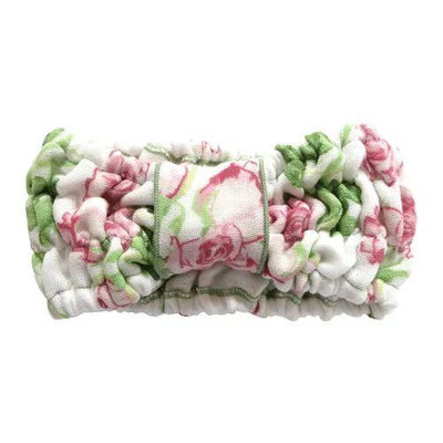 ~~凡爾賽生活精品~~全新日本進口玫瑰花束造型純綿四重紗布毛巾吸水鬆緊帶髮帶~日本製