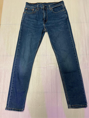 Levis 512涼感低腰修身窄管牛仔褲 Cool Jeans 輕彈有型 中藍微刷白