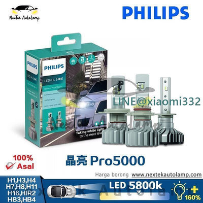 飛利浦 Ultinon Pro5000 HL LED 汽車大燈霧燈 H1 H3 H4 H7 H8 H11 H16
