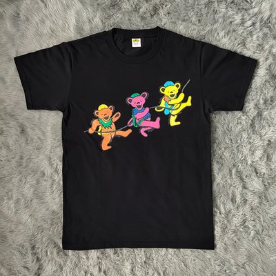 MOMO潮品-小熊系列 Chinatown GratefuI Space Bears T-shit 短袖T恤