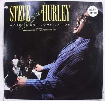 《二手美版黑膠》Steve "Silk" Hurley – Work It Out Compilation