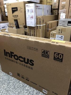 請詢價 INFOCUS 4K 智慧連網液晶顯示器 WA-60UA600 先問貨源 價格
