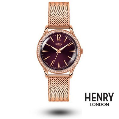 HENRY LONDON 英國前衛品牌 HAMPSTEAD系列腕錶HL34-SM-0196