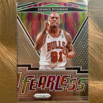 2020-21 Panini Prizm - DENNIS RODMAN Fearless Insert - Chicago Bulls #19