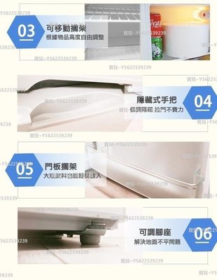 歌林KOLIN L雙門小冰箱冷凍/冷藏二用 型號KR-SE-W白色系~正品 促銷