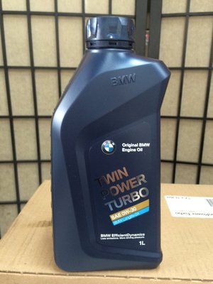 【BMW 寶馬】TWIN、POWER、TURBO、0W30、全合成機油、1公升/罐裝【LL-04引擎】單買區