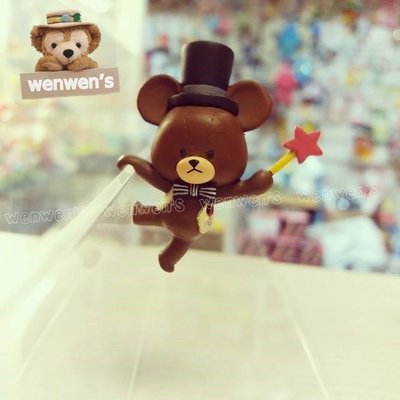 【Wenwens】日本帶回 日版 小熊學校 PUTITTO 上學熊 手拿星星款 杯緣子 杯緣 公仔 盒玩 單售圖一款