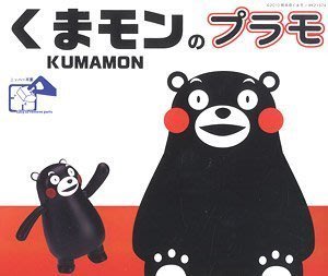 富士美 熊本熊 Kumamon 可動 拼裝 模型
