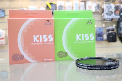 【日產旗艦】Sunpower KISS 磁吸式 77mm UV 濾鏡 保護鏡 + CPL 偏光鏡【送鏡片袋10/31止】
