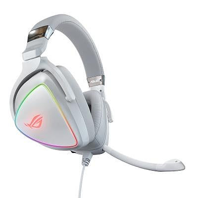 幻白限定款- ASUS 華碩 ROG Delta White Edition 電競耳機