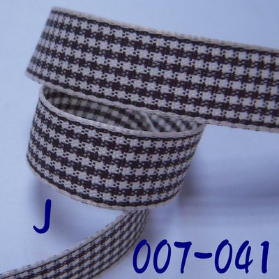 4分格子緞帶(007-041)※J款※~Jane′s Gift~Ribbon用於包裝.裝飾及成衣配件、手工DIY材料