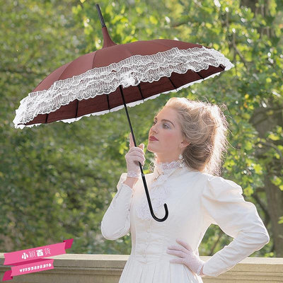 寶塔傘蕾絲傘流蘇傘婚傘直桿傘裙邊傘遮陽傘公主傘晴防曬雨傘