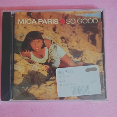 MICA PARIS SO GOOD 1989 美國版 CD WILL DOWNING 流行 節奏藍調 B26