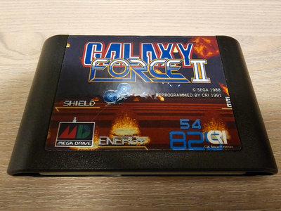 SEGA MD懷舊遊戲[銀河爭霸II GALAXY FORCEII無敵版〕