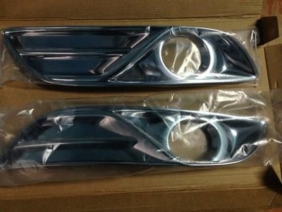 日產 仙草 2013~2017 Nissan Super Sentra 專用 ABS電鍍 前霧燈罩