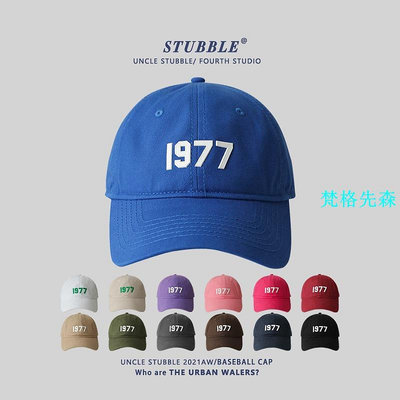 1977韓版大頭圍棒球帽 男女同款 大尺碼帽子
