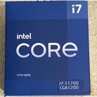 【前衛】Intel Core i7-11700 中央處理器 盒裝