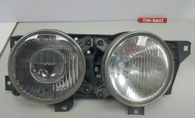 BMW E34 1988-1995 大燈總成 車燈 前大燈 (左邊 EU) 63121391321