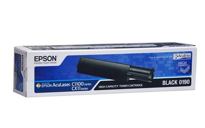 EPSON S050190 全新黑色環保碳粉匣 (適用C1100/C1100SE/CX11F)
