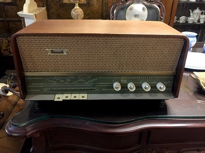 荷蘭Philips古董真空管收音機 #123097