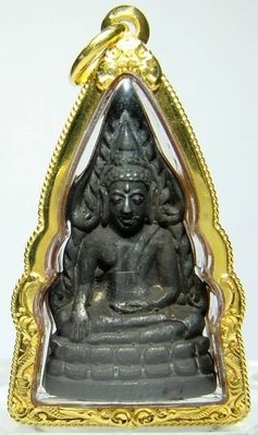 菩多佛教文物N3-匹思努洛省瓦帕席瑪哈踏寺2545鎳南霹合金欽納拉佛(成功佛)