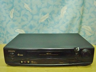 【小劉二手家電】PHILIPS  6磁頭VHS錄放影機,故障機也可修理/回收 !