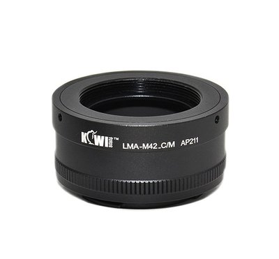 出清 特價 KIWIFOTO 專業級 M42 鏡頭 轉 Canon EOS M系統 鏡頭 機身鏡頭 轉接環 KW95